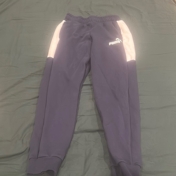 Puma Blue Joggers - Picture 1 of 1